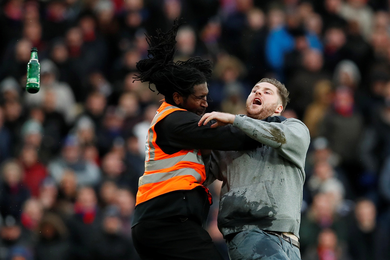  No jogo entre Newcastle United e Crystal Palace em Londres - 2018 / David Klein - Reuters 