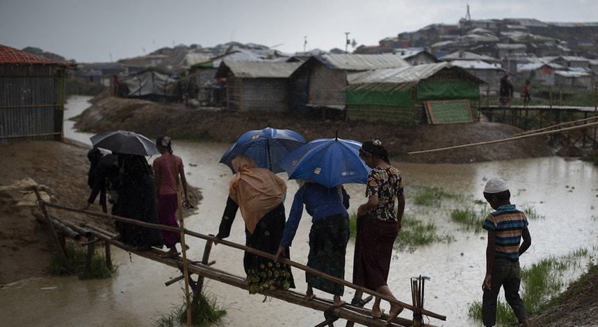 A partilha de dados pessoais de refugiados rohingya está a ser denunciada por uma organização não-governamental
