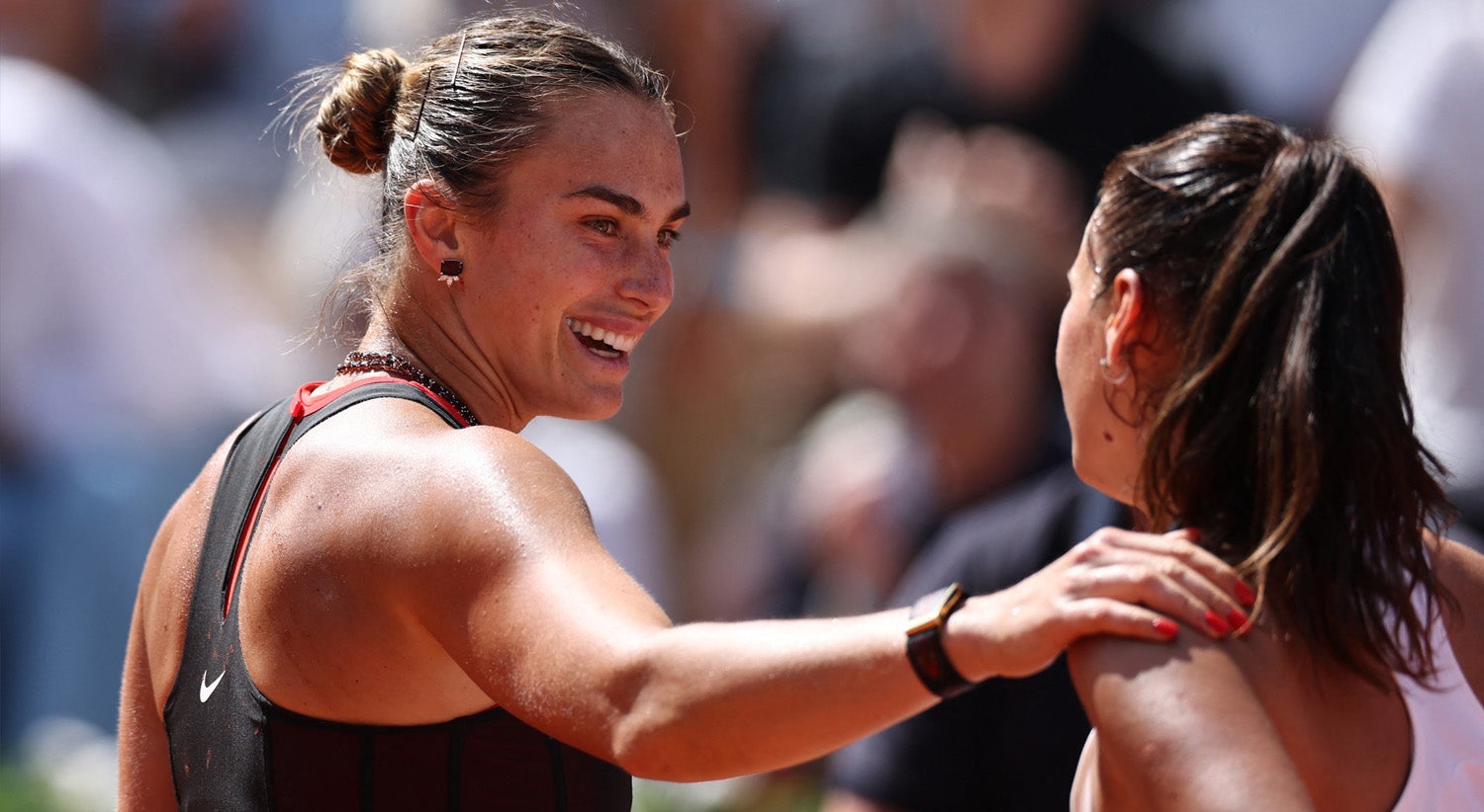Sabalenka avança em Roland Garros