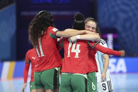 女子フットサルワールドカップでポルトガルが決勝進出