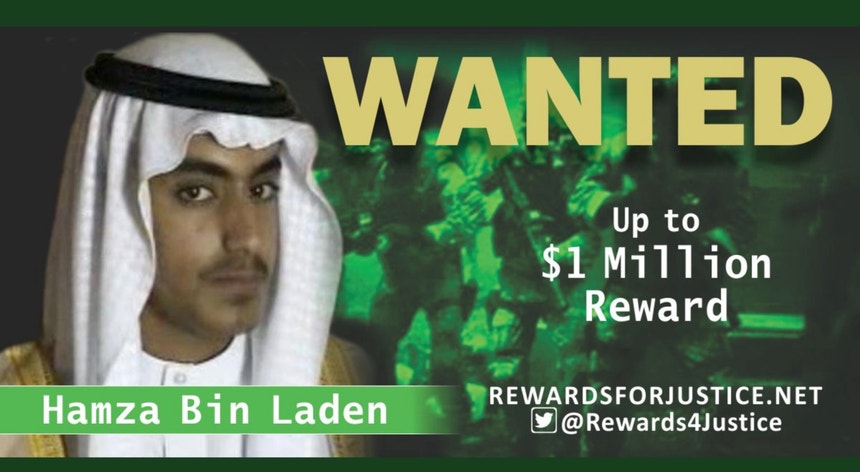 Casa Branca confirma morte de Hamza Bin Laden
