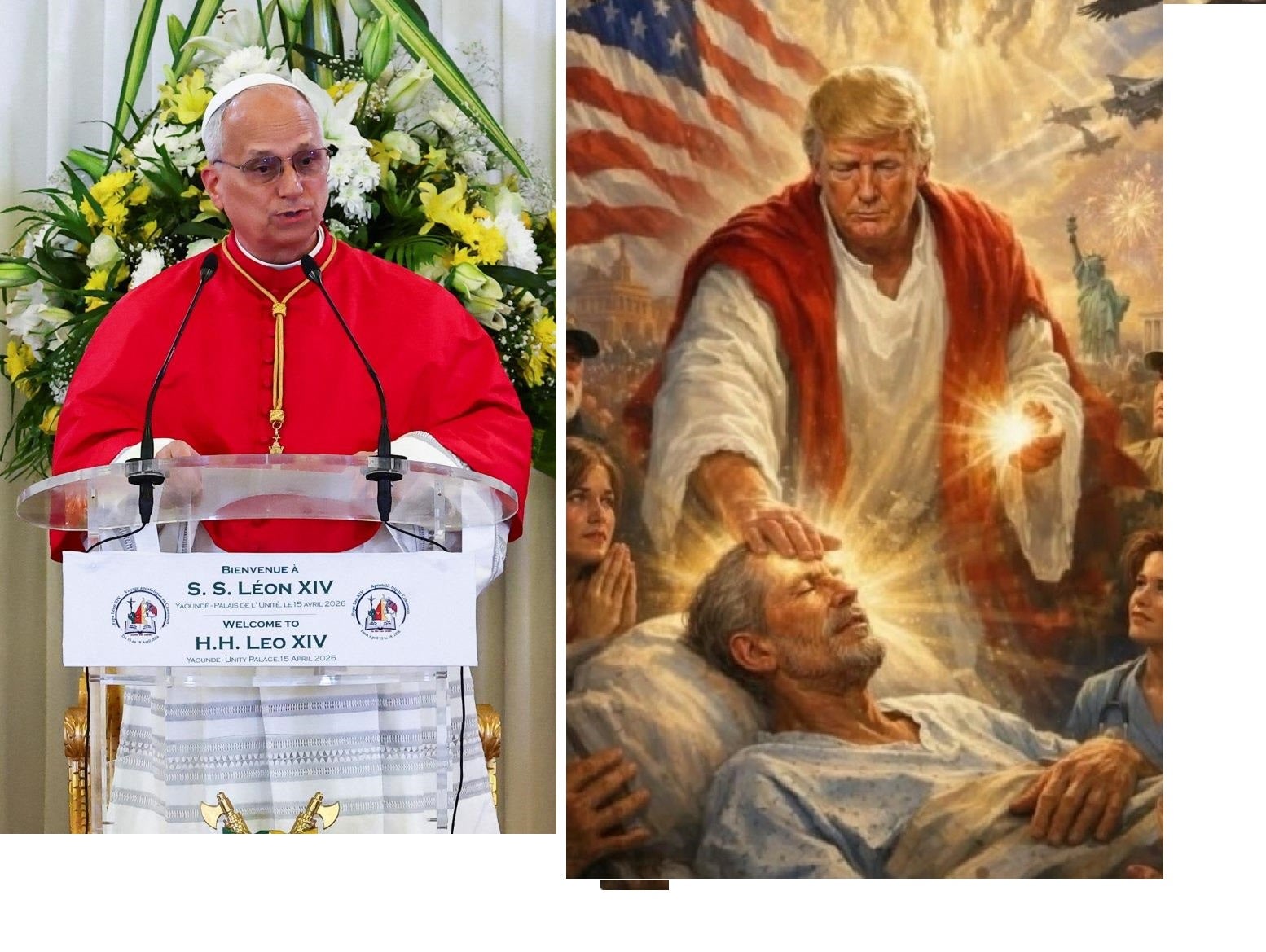 Leão XIV e Donald Trump. Do elogio à tirania