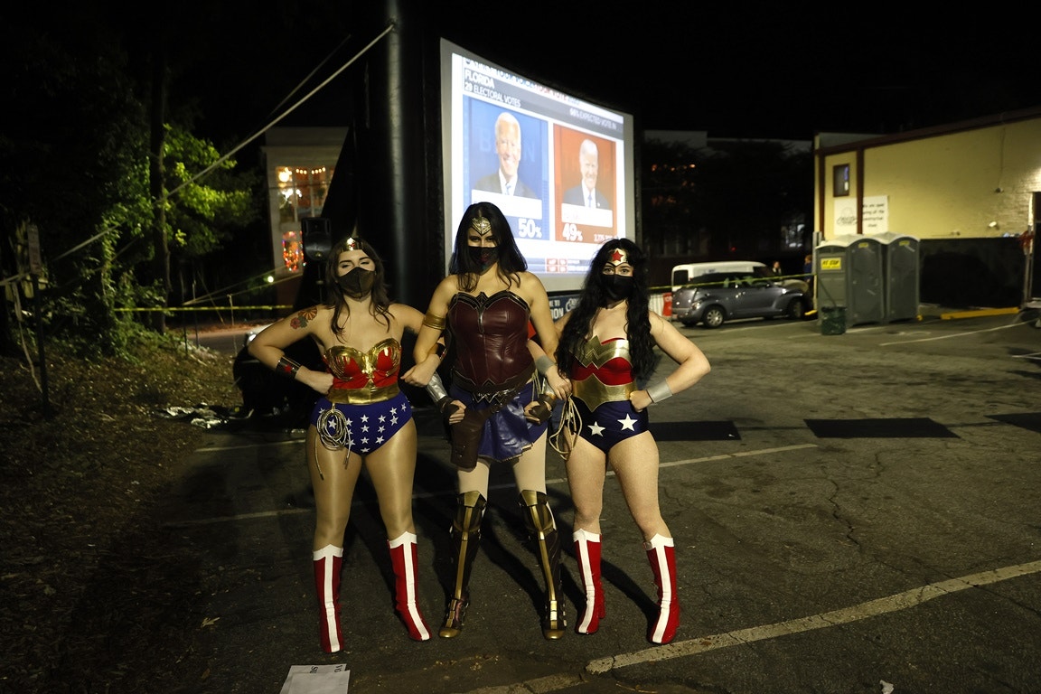  Georgia, Super Mulheres, precisam-se! | Erik S. Lesser - EPA 