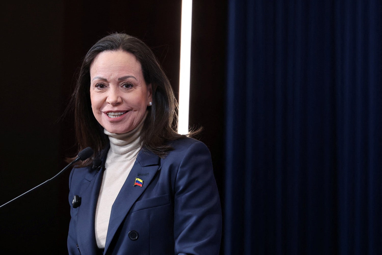 María Corina Machado diz que será presidente "quando for a altura"