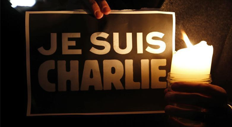 Estrasburgo, vig&iacute;lia contra atentado em Paris, 7 de janeiro 2015, Reuters