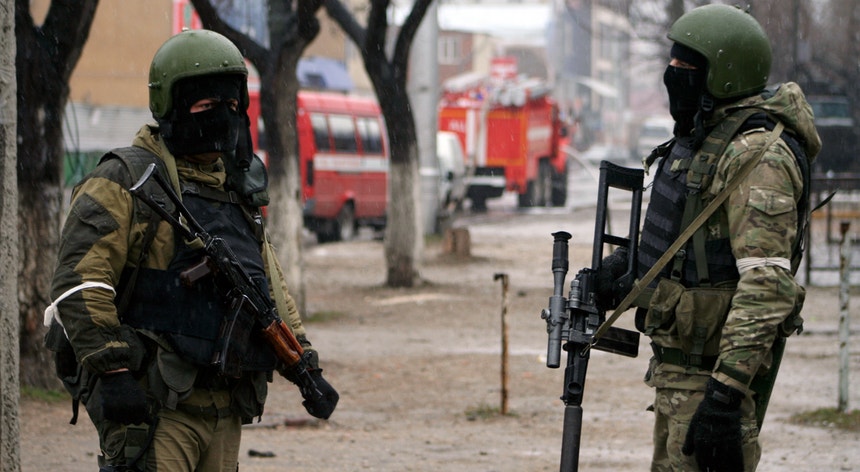O FSB tem multiplicado nos últimos anos as operações de contraterrorismo no Cáucaso, mas sobretudo no Cáucaso

