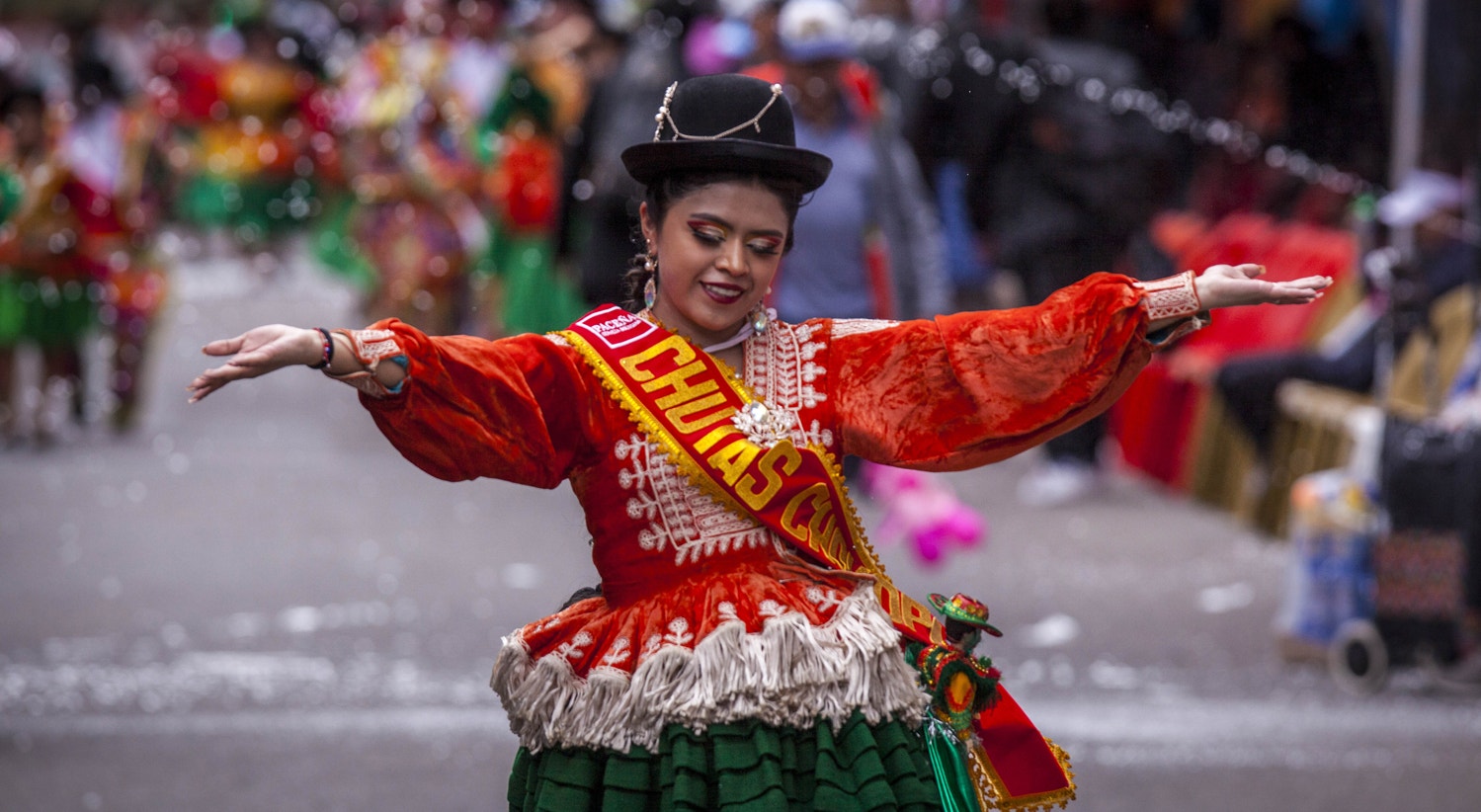  Bol&iacute;via. Desfile Jisk'a Anata, em La Paz | Esteban Biba - EPA 
