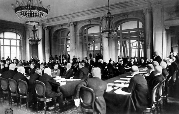 Conferência de paz em Paris 1919
