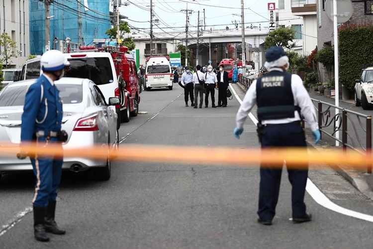 O ataque ocorreu no centro da cidade de Kumamoto
