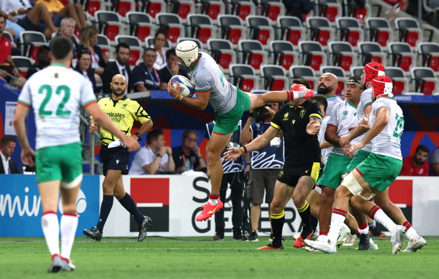 Portugal empata frente à Geórgia no segundo encontro do Mundial de Rugby