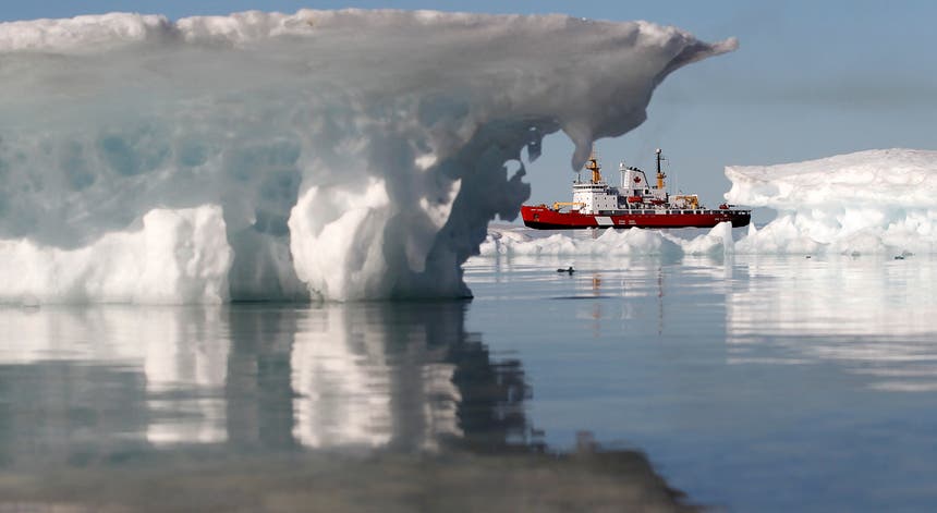 Os cientistas atribuem a grande quantidade de icebergues ao aquecimento global. Foto: Chris Whattie - Reuters Os cientistas atribuem a grande quantidade de icebergues ao aquecimento global. Foto: Chris Whattie - Reuters