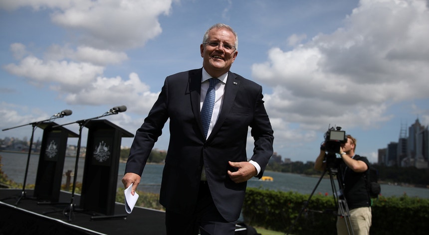 O primeiro-ministro australiano anunciou o plano de defesa do país para a próxima década
