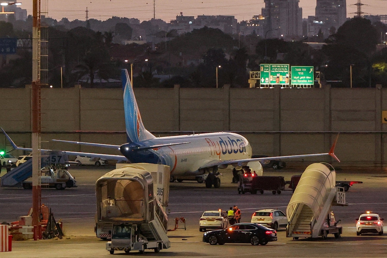 Emirates suspende voos com a Flydubai para Israel após incidente de quarta-feira