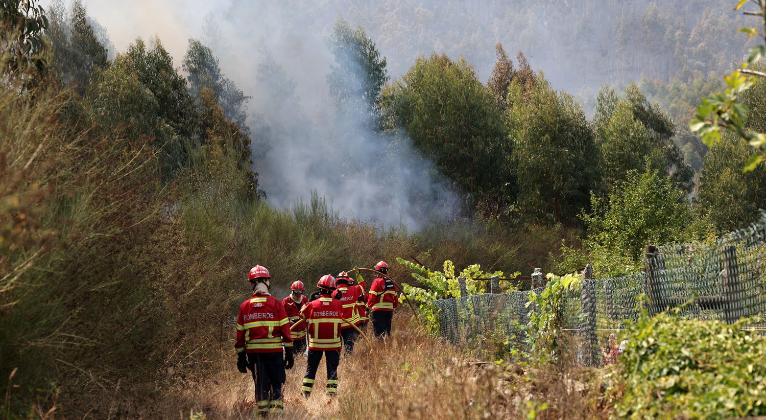 Temperaturas descem. Sete concelhos em perigo m�ximo de inc�ndio