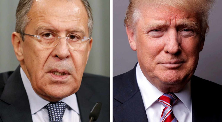 "Enfrentava uma grande pressão por causa da Rússia. Isso acabou", terá dito Trump a Lavrov
