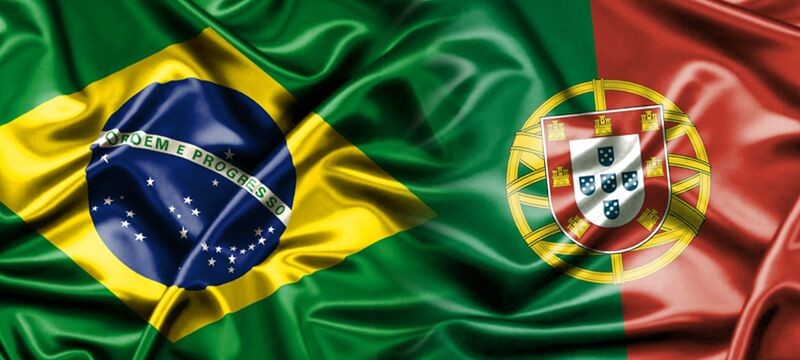 Portugal e Brasil unidos pela língua portuguesa
