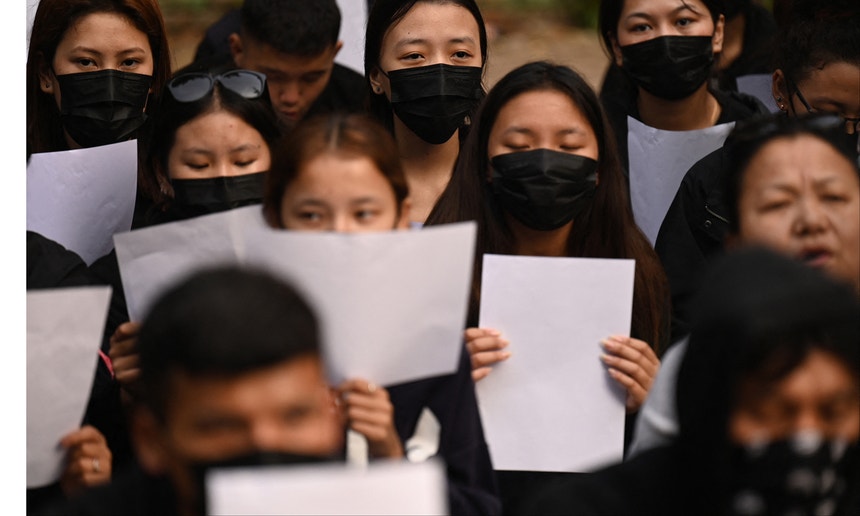 Imagem relacionada com a notícia: Covid zero na China. Autor de documentário sobre protestos raros enfrenta julgamento