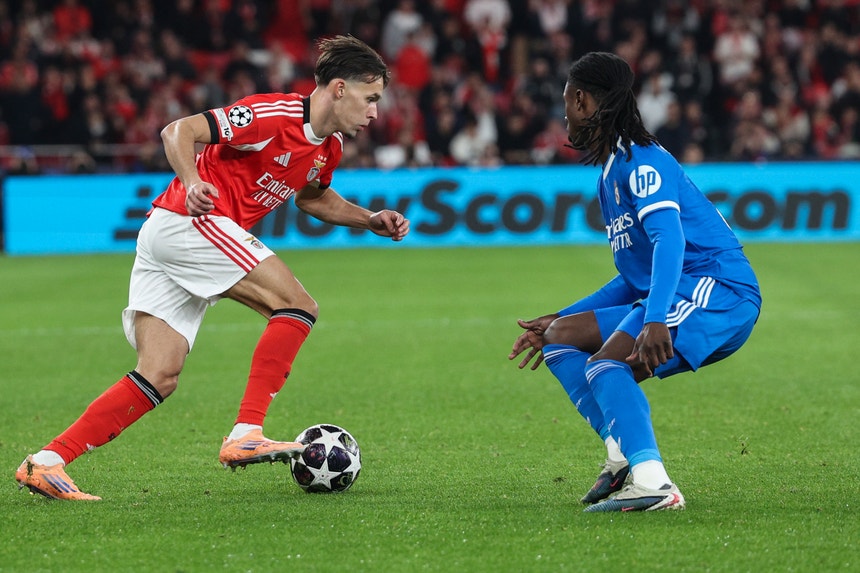 Liga dos Campeões. SL Benfica - Real Madrid