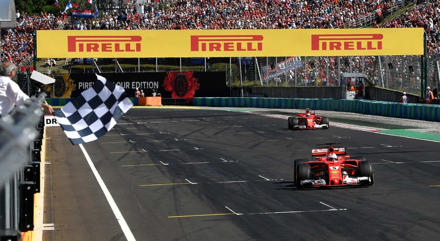 4ª vitória do ano para Vettel 
