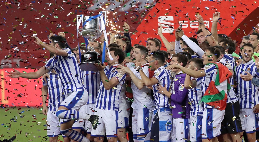 A Real Sociedad conquistou a terceira Taça do Rei do seu historial
