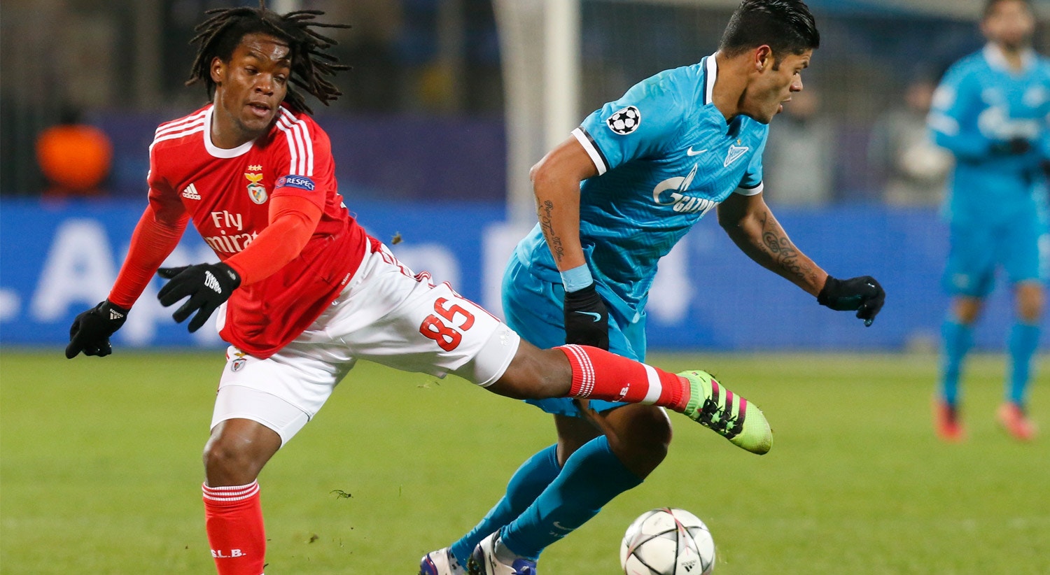  Na segunda eliminat&oacute;ria frente ao Zenit de S&atilde;o Petersburgo, dia 9 de mar&ccedil;o de 2016 