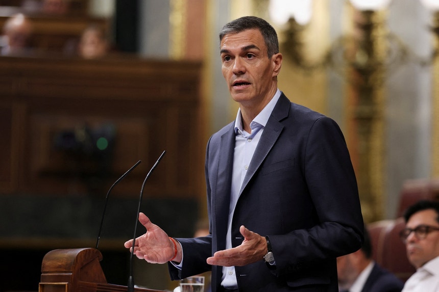 Imagem de Sánchez nega "corrupção generalizada" apesar de "caso grave e flagrante" de ex-ministro