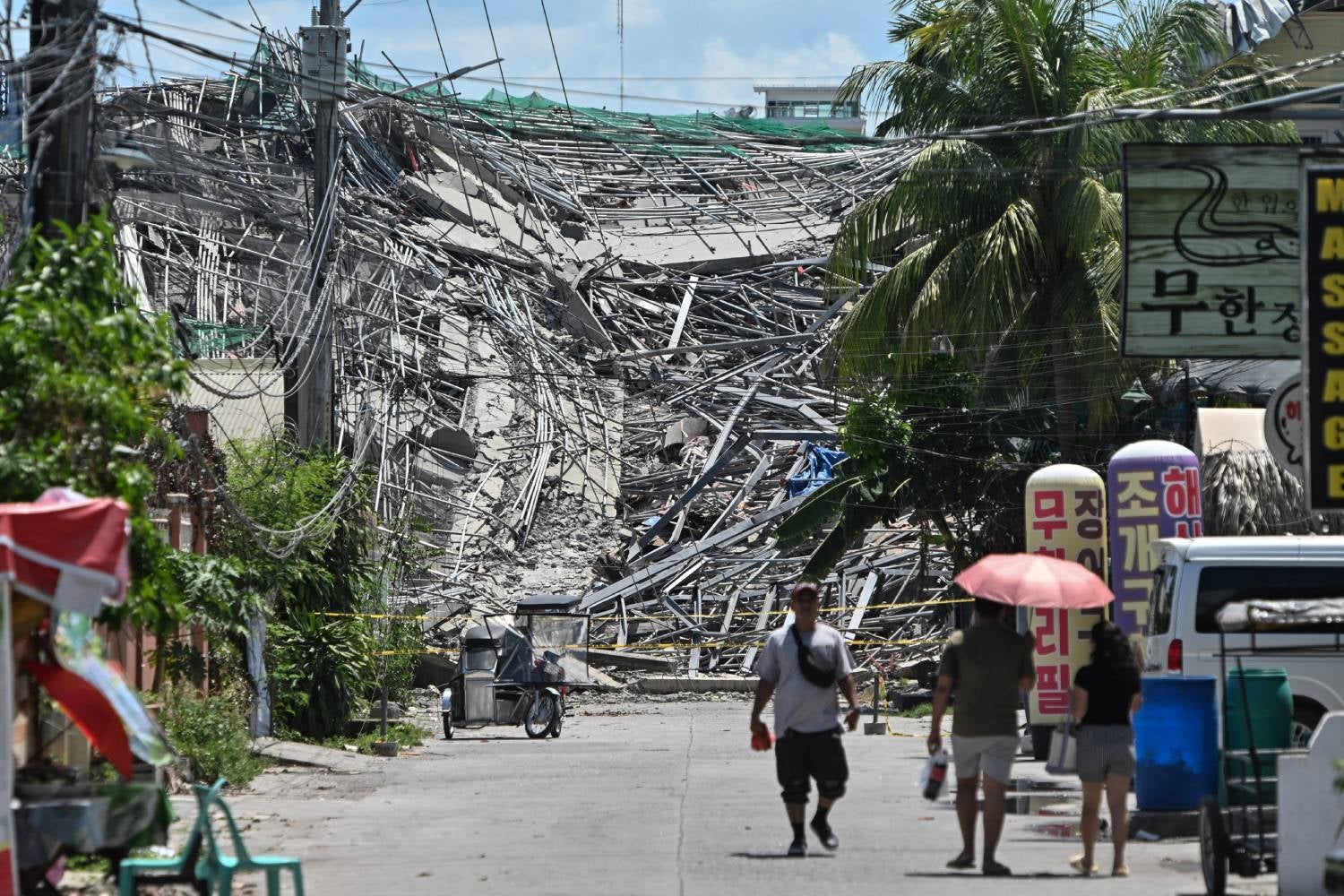 Dezanove desaparecidos após derrocada em estaleiro de obras nas Filipinas