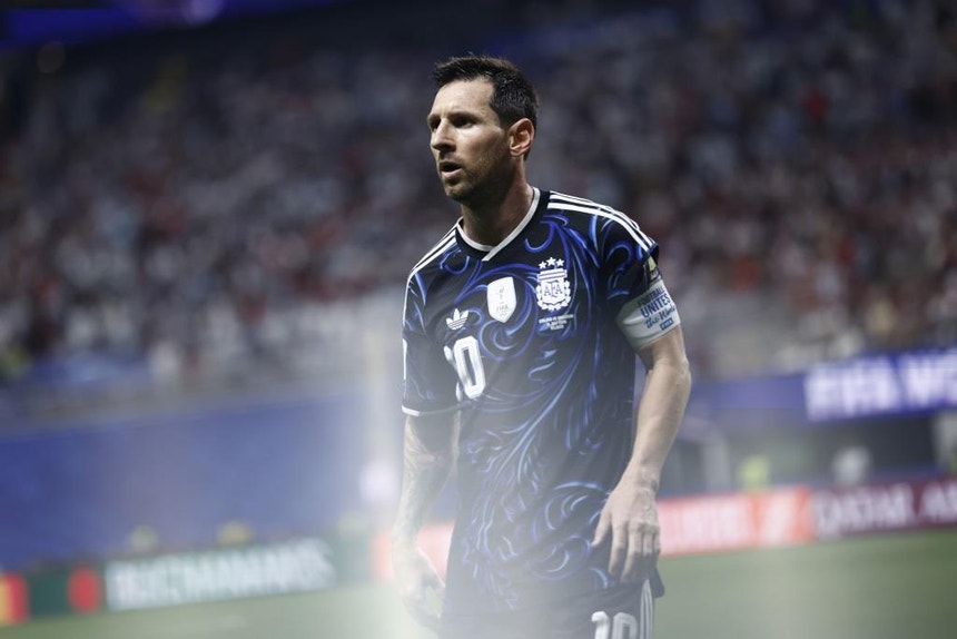 Imagem de Messi soma tantas contribuições para golo como jogos em Mundiais