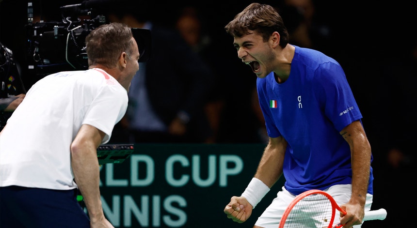 Imagem de Itália nas meias-finais da Taça Davis