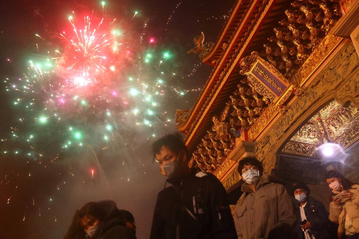  Taiwan. Fogo de artif&iacute;cio em Taip&eacute; | Ann Wang - Reuters 