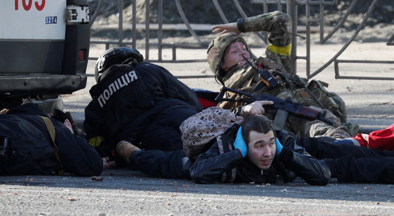  Sirenes em Kiev para avisar dos bombardeamentos russos | Gleb Garanich - Reuters 
