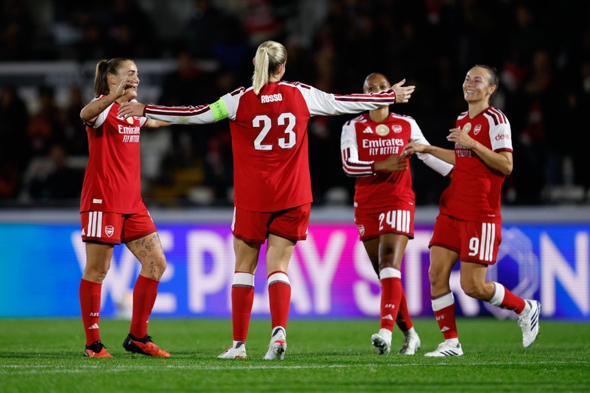 Imagem de Benfica cai em Inglaterra frente a Arsenal eficaz