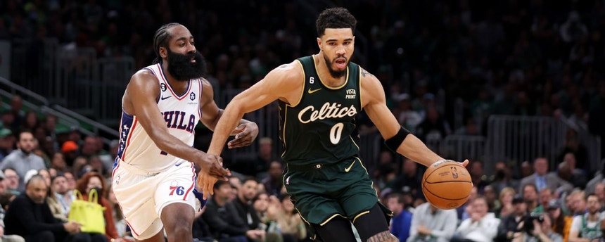 Os Celtics ganharam aos Sixers no jogo de abertura da época da NBA
