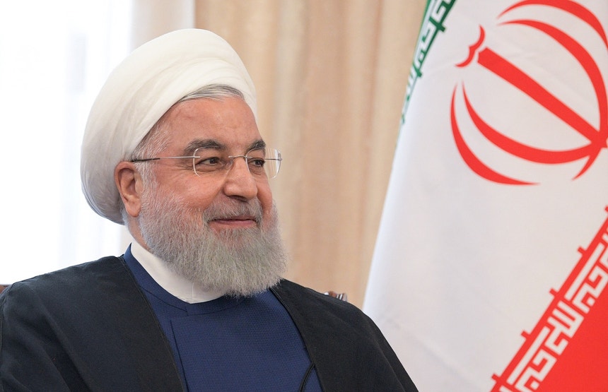 Presidente do Irão, Hassan Rouhani
