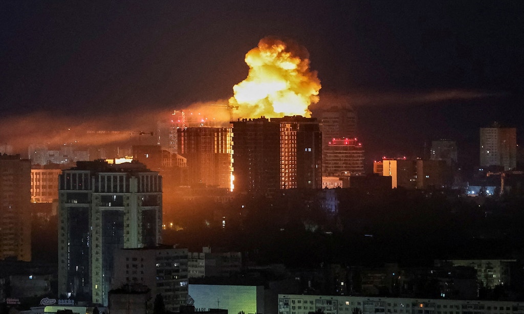 Imagem ilustrativa: Ucrânia. Ataques russos fazem mais de 20 mortos