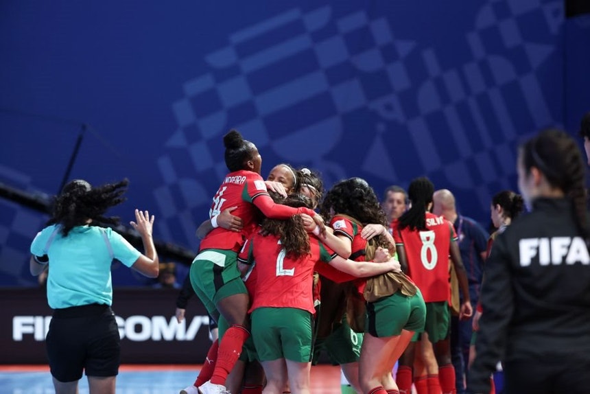 Imagem de Portugal vence Itália e está nas meias-finais do Mundial Feminino de Futsal