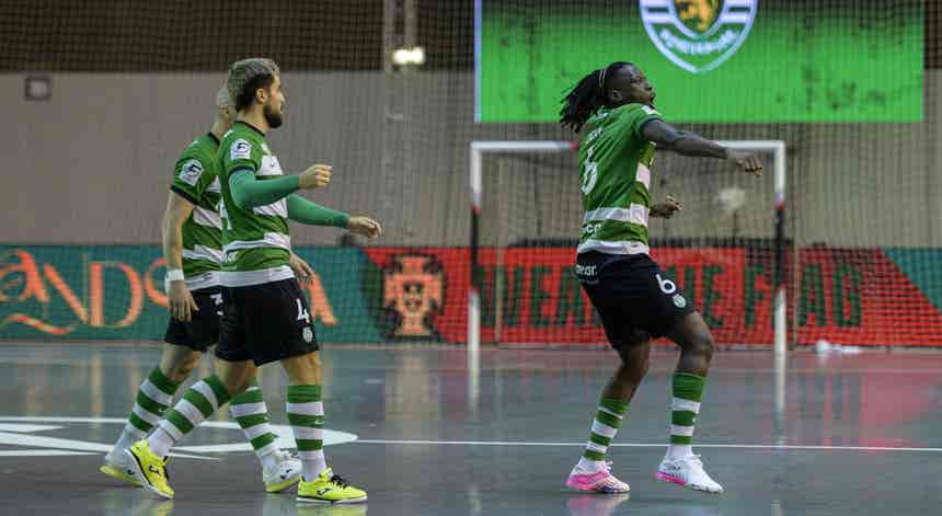 Sporting e Sporting de Braga nas meias-finais da Taa de Portugal de futsal