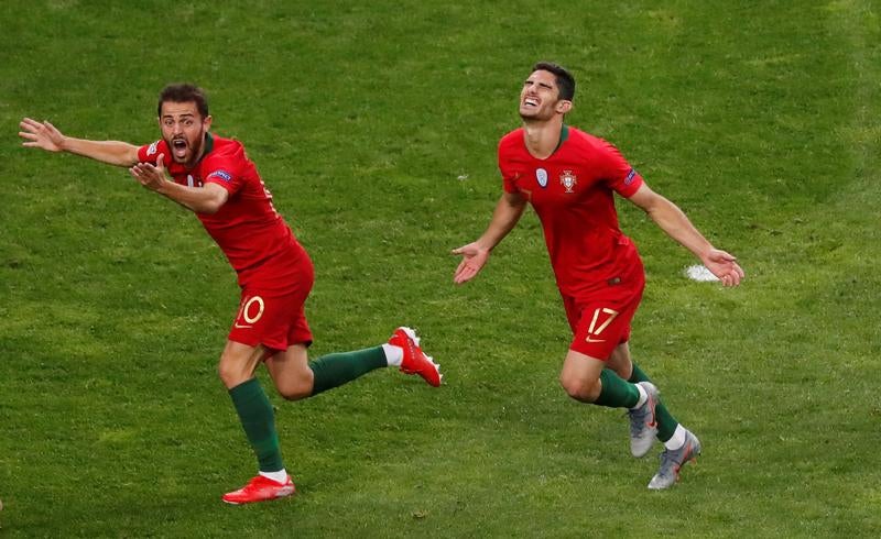 Final da Liga das Na��es. Golo de Gon�alo Guedes d� vantagem � sele��o portuguesa