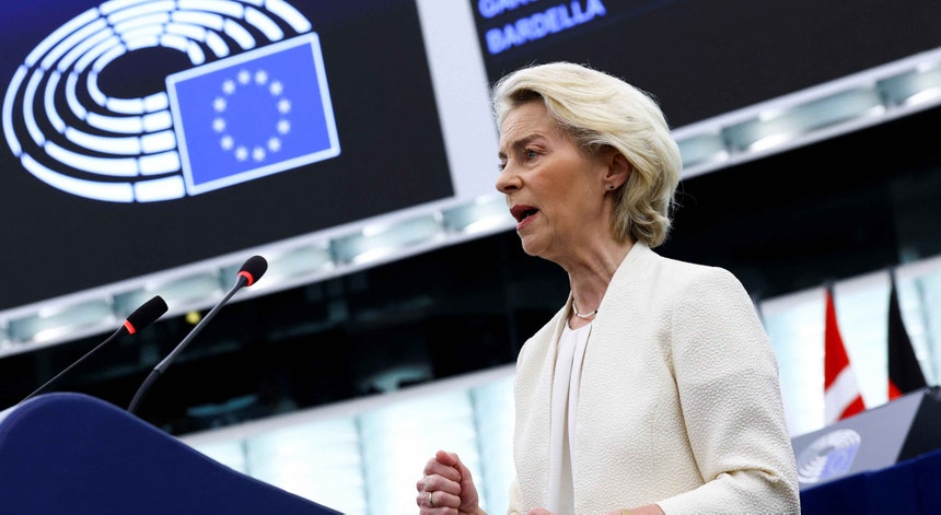 Imagem de Estado da União. Von der Leyen apela à luta contra "ultranacionalistas" e "antieuropeus"