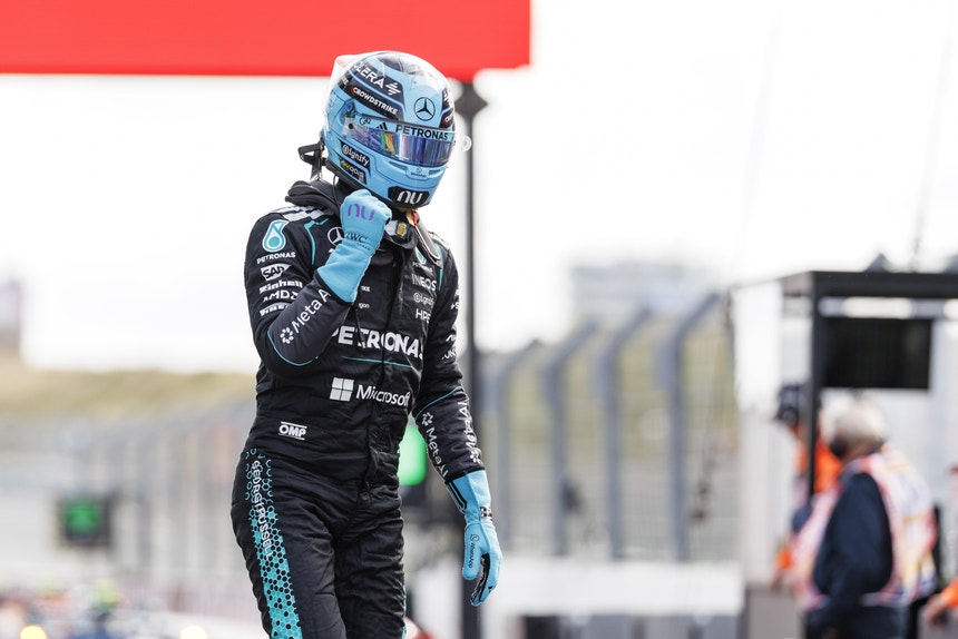 Russell na ‘pole’ para corrida sprint do GP dos Países Baixos de Fórmula 1