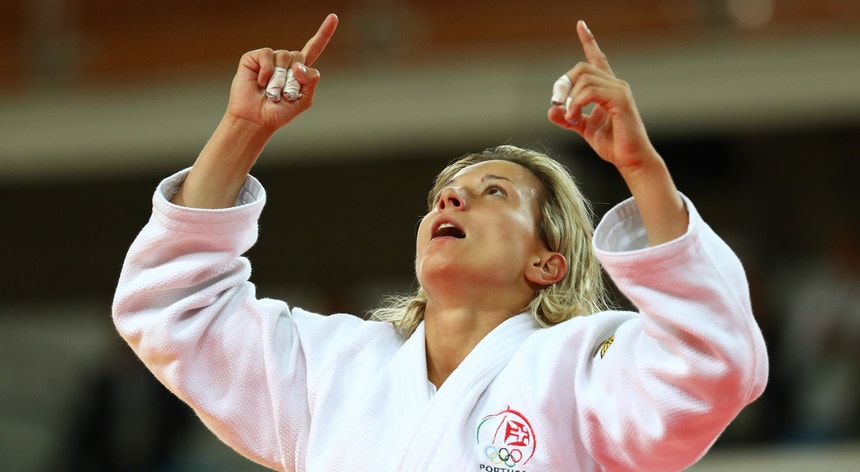 Telma Monteiro conquistou mais uma medalha
