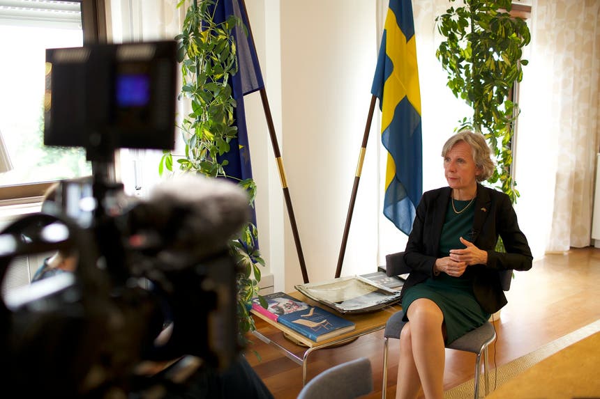 A embaixadora da Suécia em Portugal assumiu o cargo em 2017. Termina o mandato em julho deste ano.
