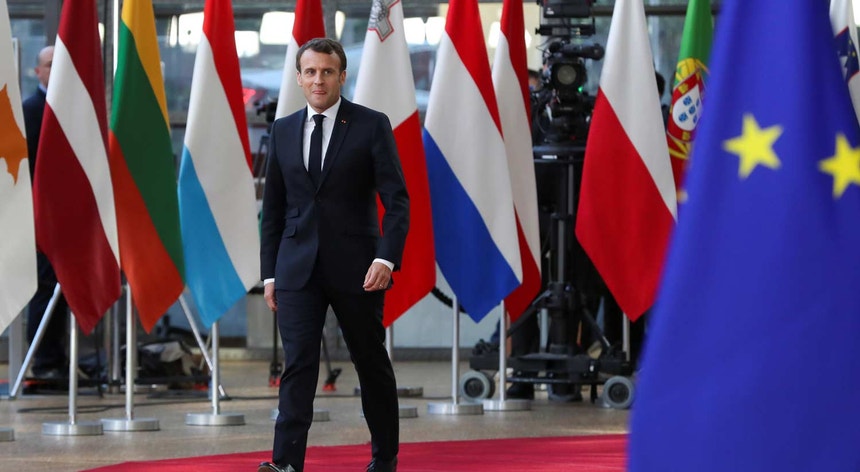 A Áustria foi um dos países a apoiar firmemente a posição de Emmanuel Macron

