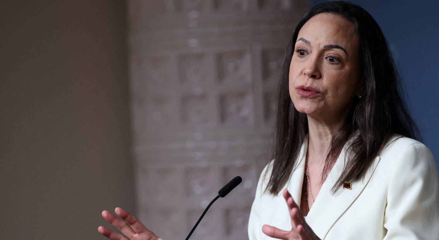 Trump reúne-se com Corina Machado na próxima quinta-feira