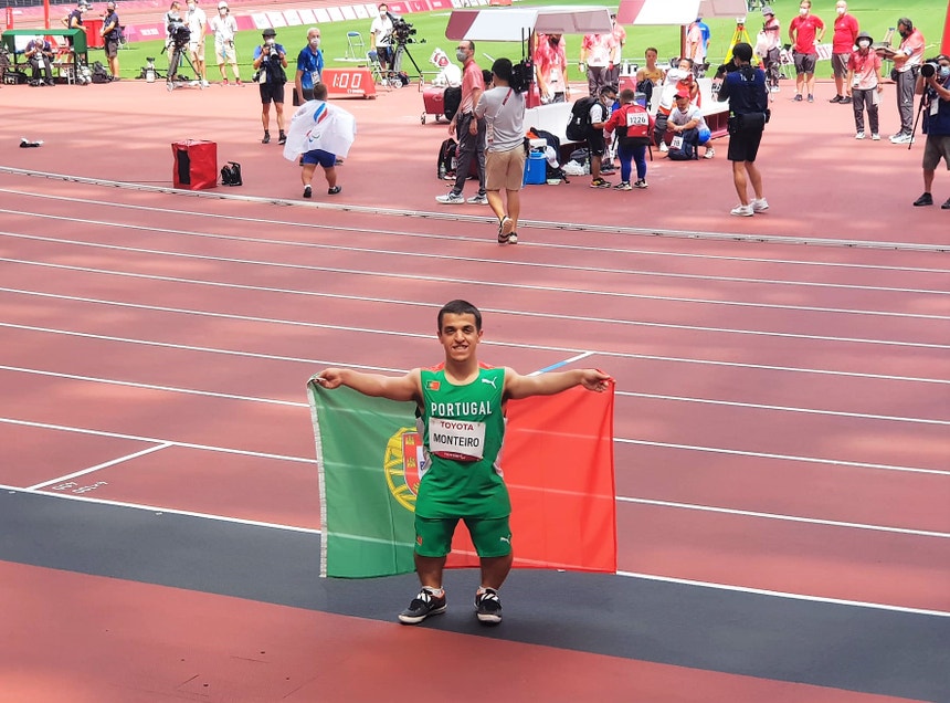 Miguel Monteiro ganhou o bronze em Paris
