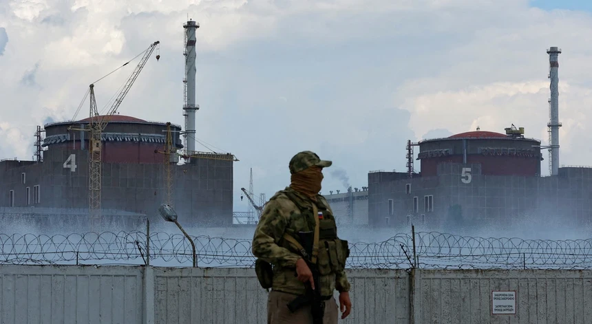 Russische Truppen evakuieren Dörfer in der Nähe des Kernkraftwerks Saporischschja