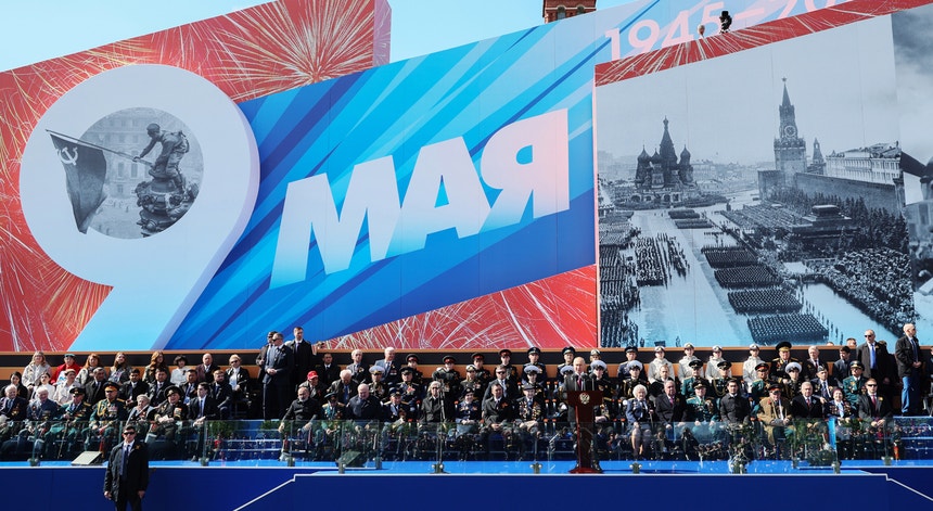 Para atacar el día de la victoria.  Putin acusó a Occidente de hacer la guerra contra Rusia
