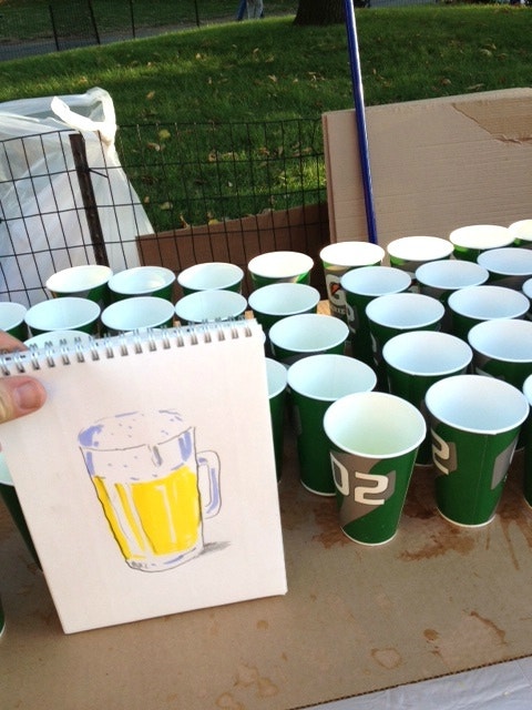  "Estava a alucinar", escreve Christoph Niemann na legenda desta fotografia. 