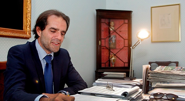 Miguel Albuquerque lidera o Governo regional madeirense
