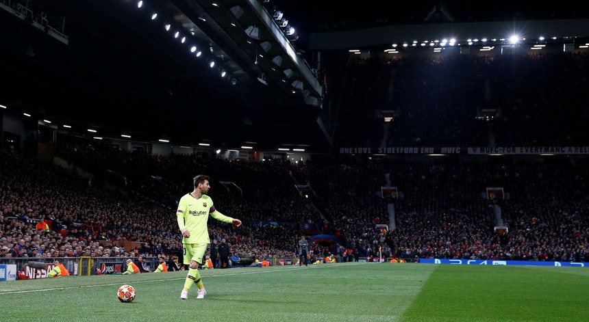 Messi vai defrontar o Manchester United em Camp Nou
